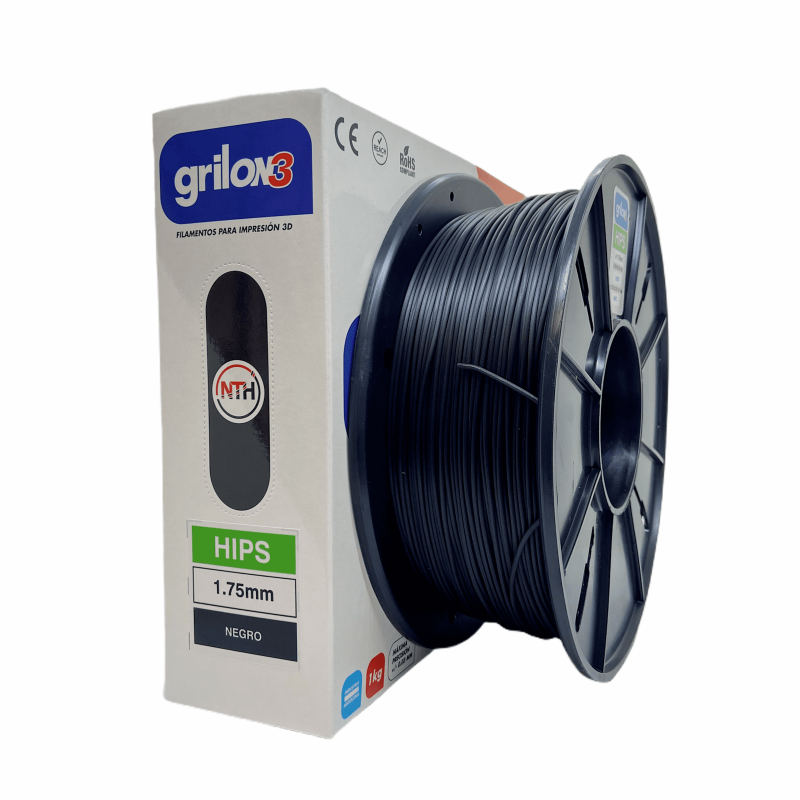 Grilon3 HIPS 1.75mm Negro