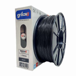 Filamento Nylon6 1.75mm NEGRO