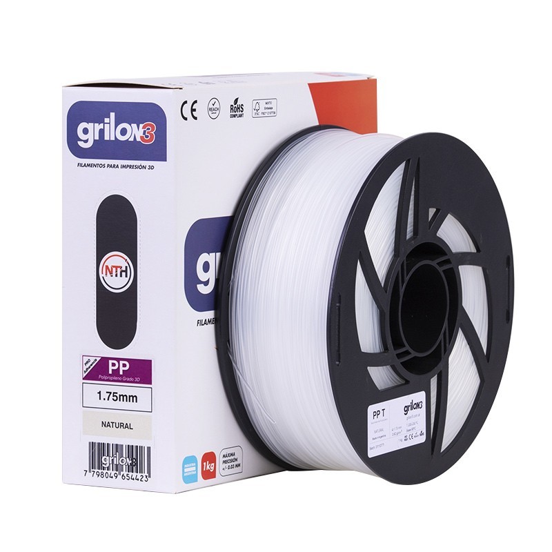 Grilon3 PP-Terpolímero NATURAL 1.75mm x1kg