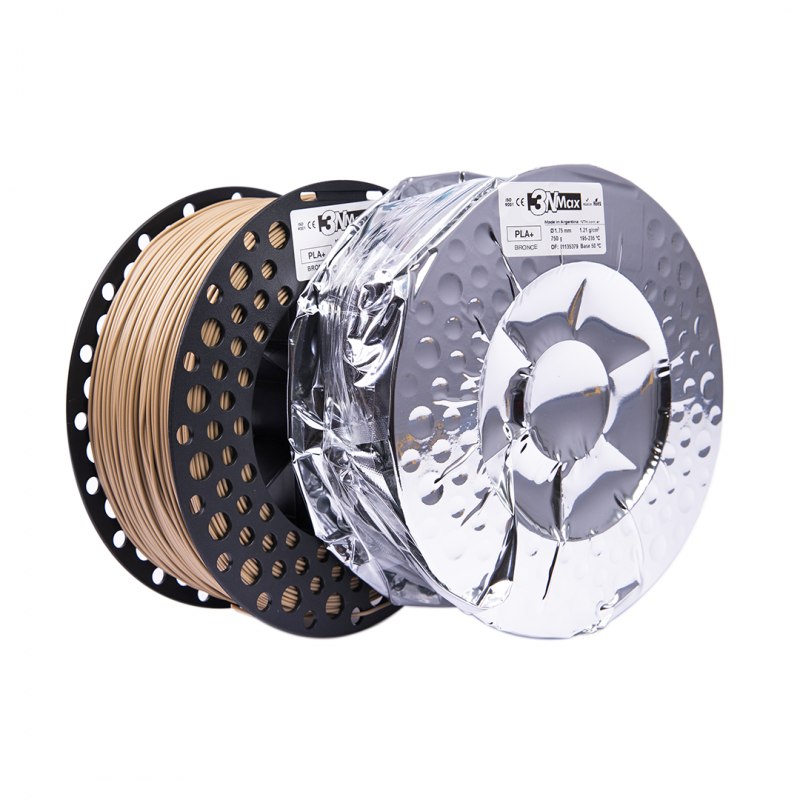 3NMAX PLA+ SE BRONCE 1.75mm x750grs