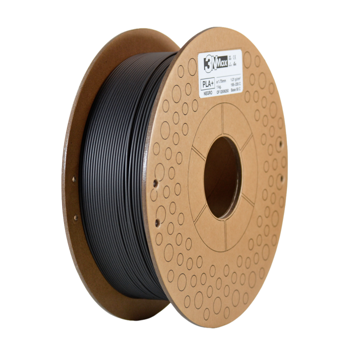 3NMAX PLA+ NEGRO 1.75mm x1KG