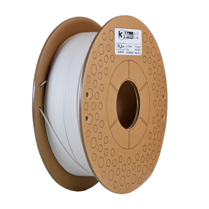 3NMAX PLA+ BLANCO 1.75mm x1kg