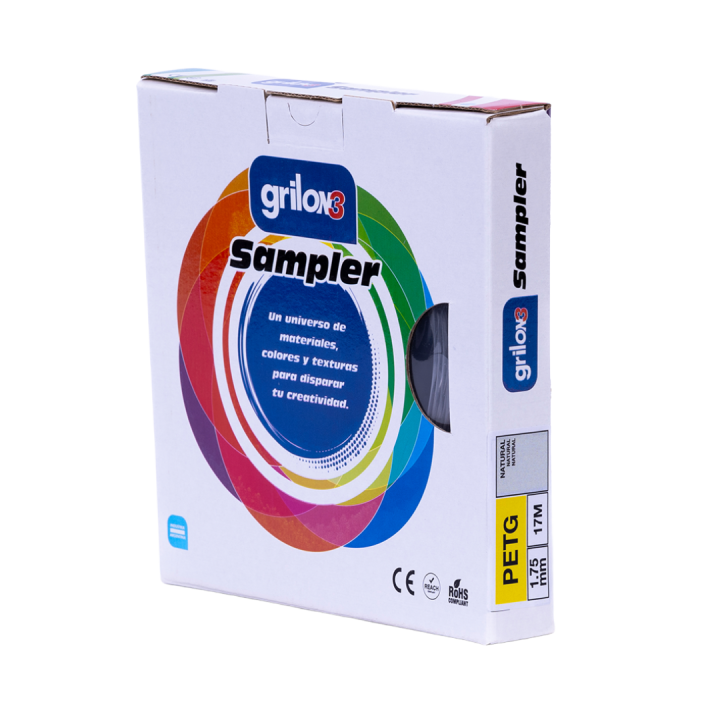 SAMPLER GRILON3 PETG NATURAL 1.75 MM X 17 M