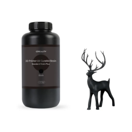 Resina Creality Estándar Rígida Plus - 1000g - Negro