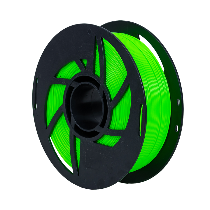 Filamento PLA850 1.75mm VERDE UV GLOW
