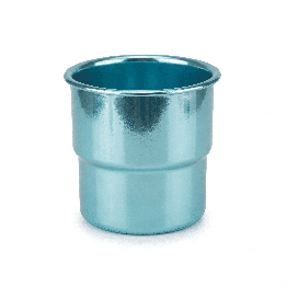 Vaso aluminio 600cc - Color Celeste
