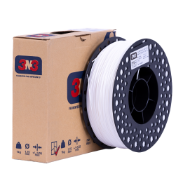 3N3 TPU 1.75mm 1kg - BLANCO
