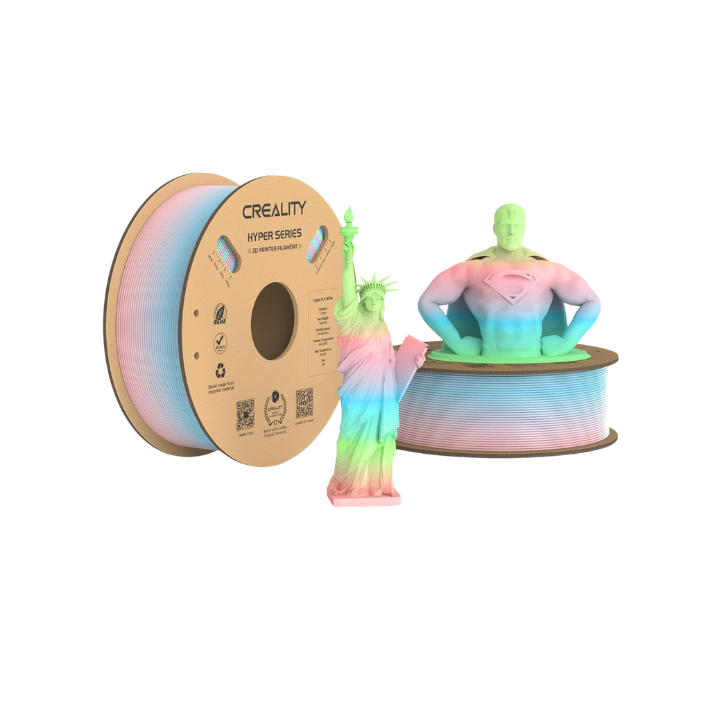 Creality Hyper PLA - Spring lake - tipo arcoiris color mate - x1kg