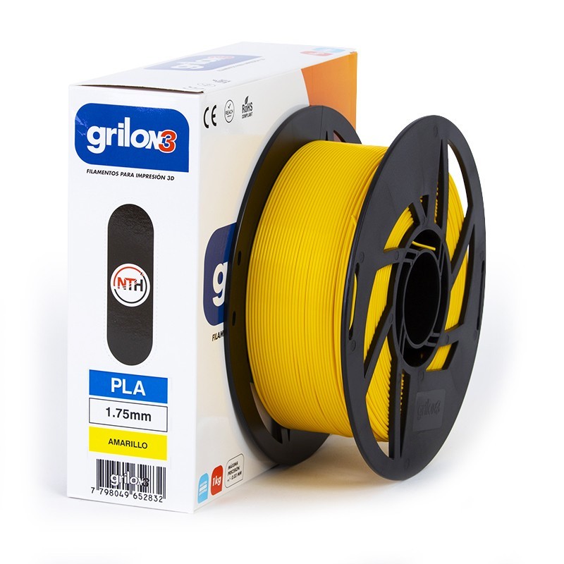Grilon3 PLA 1.75mm AMARILLO