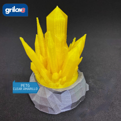 Grilon3 PETg 1.75mm CLEAR AMARILLO