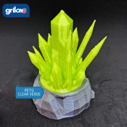 Filamento PETg 1.75mm CLEAR VERDE