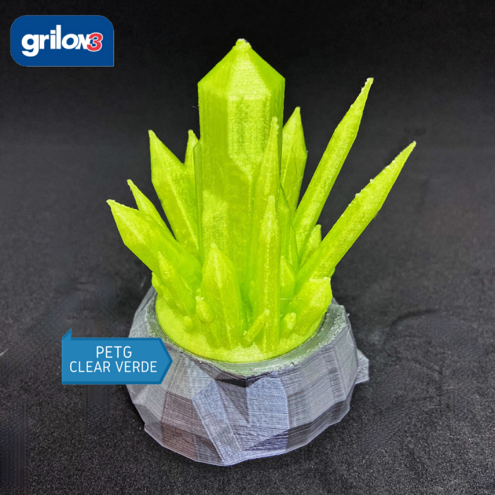 Grilon3 PETg 1.75mm CLEAR VERDE