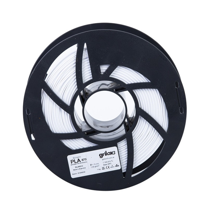 Filamento PLA870 1.75mm BLANCO