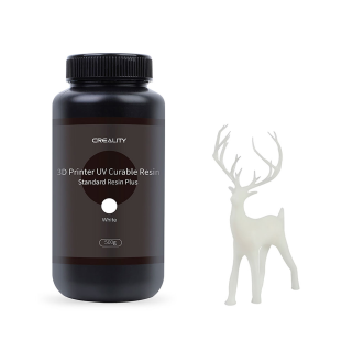 Resina Creality Estándar Rígida Plus - 500g - Blanco