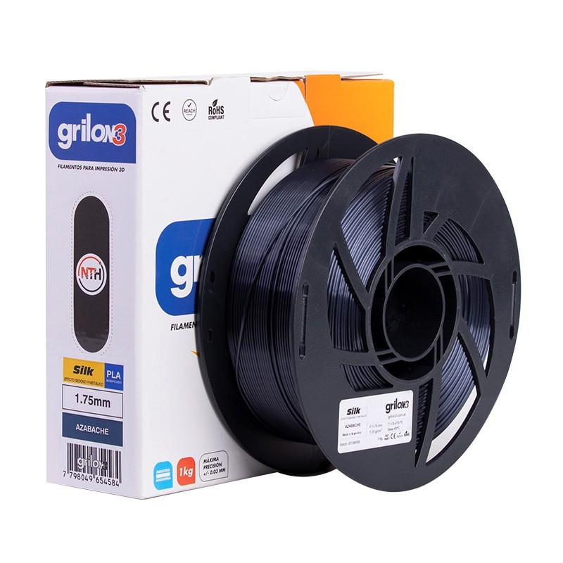 Grilon3 PLA SILK 1.75mm AZABACHE