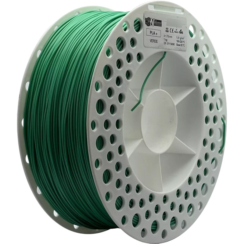 3NMAX PLA+ VERDE 1.75mm x1KG