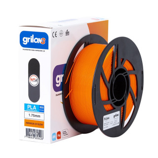 Filamento PLA850 1.75mm NARANJA UV GLOW