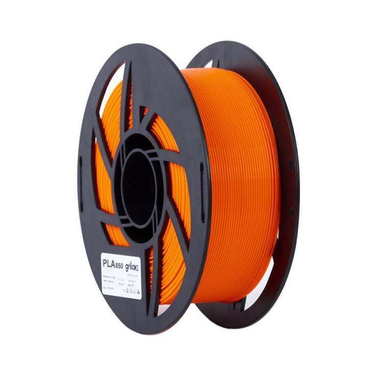 Filamento PLA850 1.75mm NARANJA UV GLOW