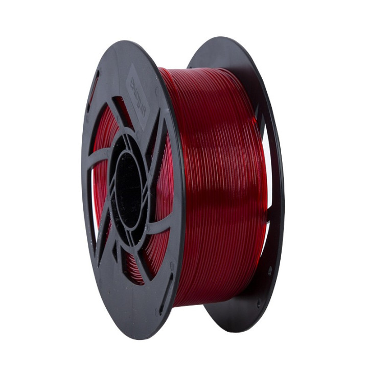 Grilon3 PETg 1.75mm CLEAR ROJO