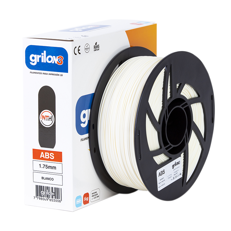 Filamento ABS 1.75mm BLANCO